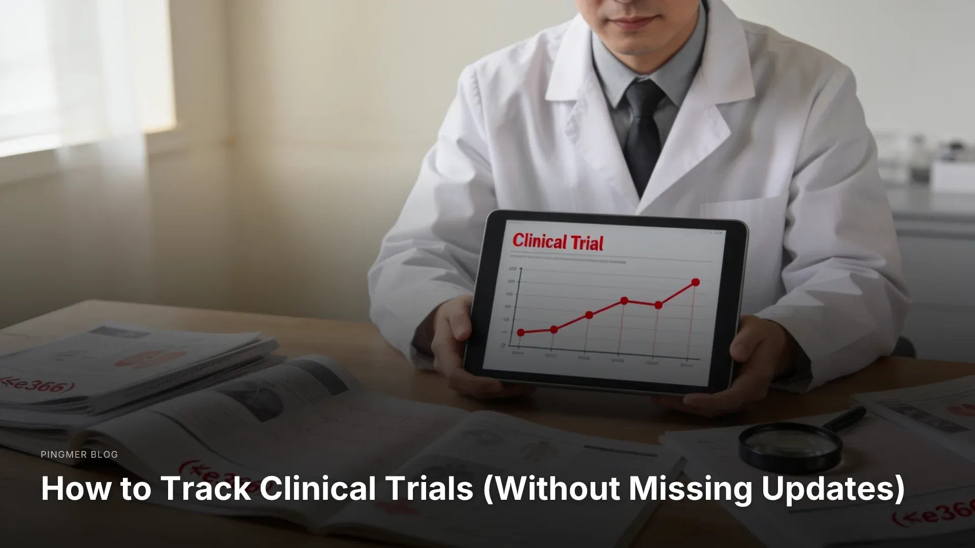 How to Track Clinical Trials (Without Missing Updates)